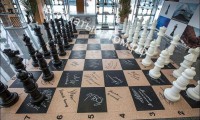 Фигуры шахматные ГИГАНТСКИЕ (король 90 см)